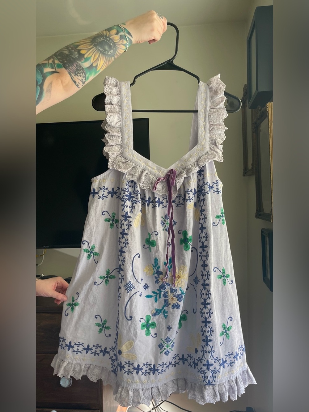 NWT- Free People Bali Main Squeeze Mini Dress - Picture 3 of 3
